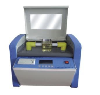 Insulating oil dielectric strength tester