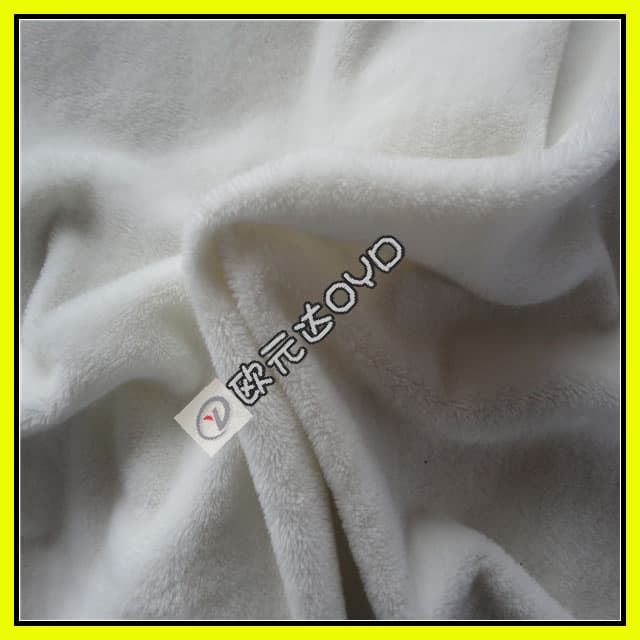100% polyester super soft velvet fabric