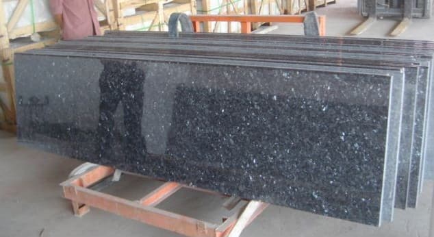 blue pearl granite fountertop