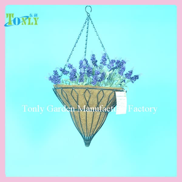 Wrought Iron Hanging Plant Baskets