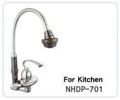 Anion antibacterial clustered water Kitchen sink faucet(Flexible type)