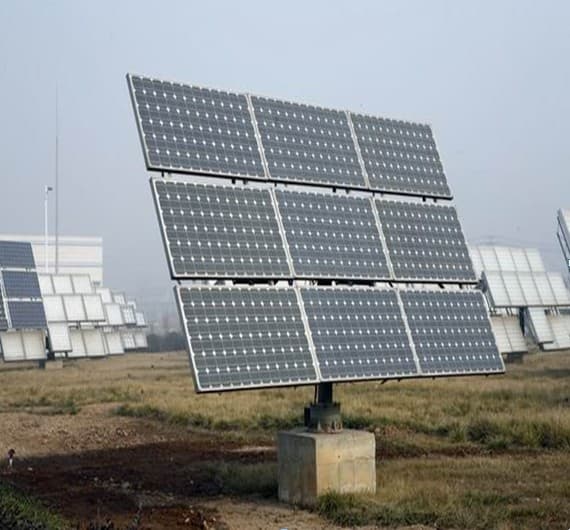 Solar tracking system, single axis and dual axis solar tracker