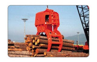 Engine Hydraulic Wood Grab