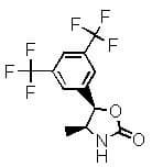 (4S,5R)-5-[3,5-bis(trifluoroMethyl)phenyl]-4-Methyl-1,3-oxazolidin-2-one	cas#875444-08-9