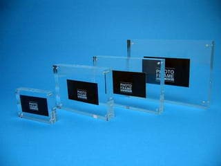 acrylic photo frames