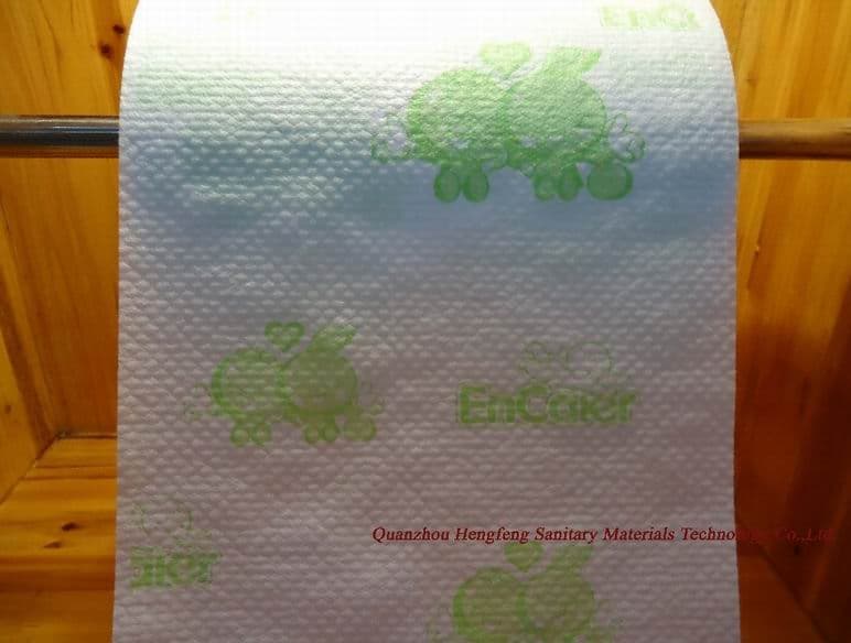 Embossing PE diaper film