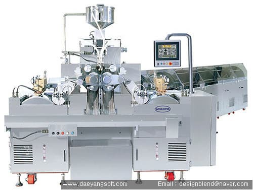 Softgel(Soft gelatin) encapsulation machine(DY-SG150, Jumbo type)