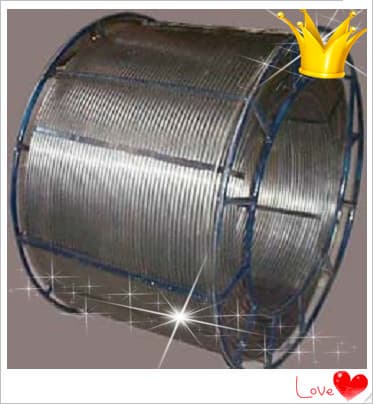 Credible quality Ferro alloy Cored Wire,,customer-oriented,used for steelmaking