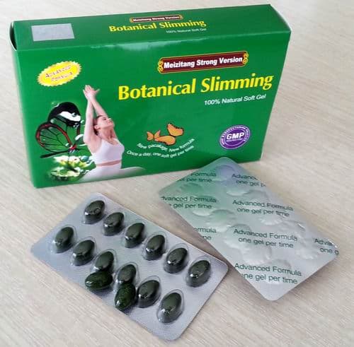 Meizitang Strong Version Botanical weight loss supplement capsule