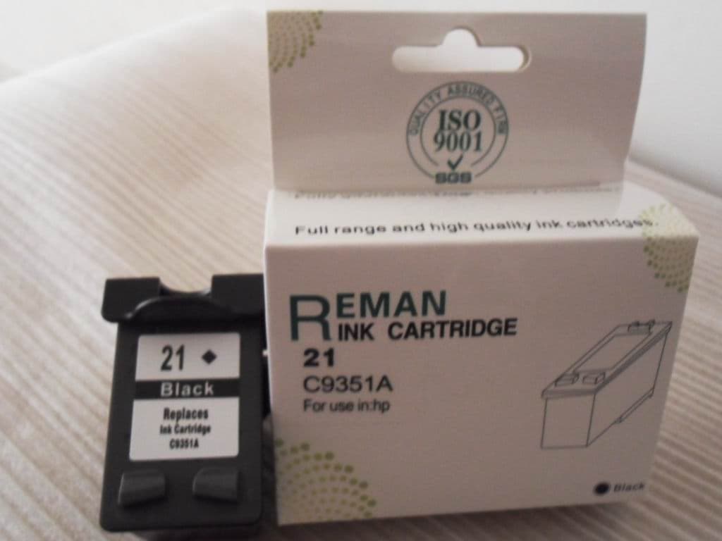Remanufactured Ink Cartridge for HP 21 (C9351A)