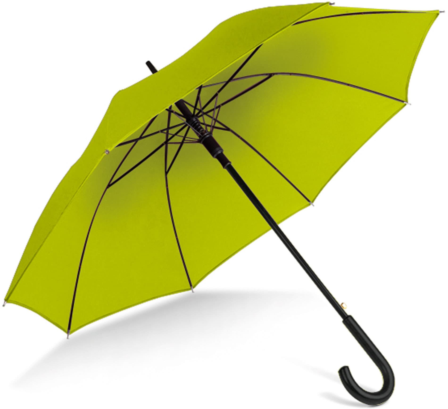 23 inch Automatic Straight Umbrella with Fiberglass Ribs