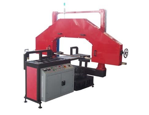 HDPE pipe band saw