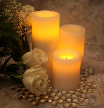 led decorational candle