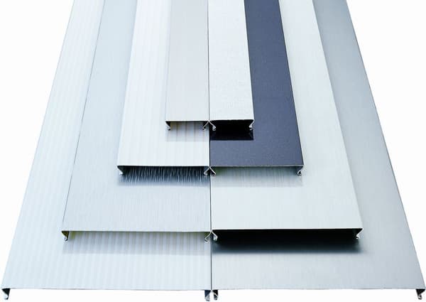 Aluminium ceiling (C-shape strip ceilings panels)