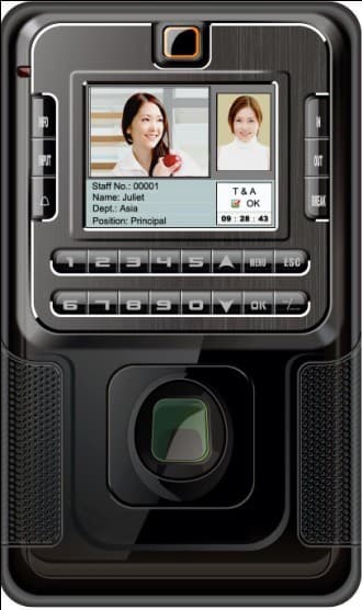 ZKS-T8,T9 Multimedia Time Attendance and Access Control Terminal