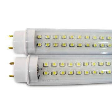 LED Tube Light with Built-in Power Supply and Wide Beam Angle