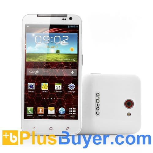 NanoDroid - Thin 5 Inch IPS Android 4.2 Phone (1.2GHz Quad Core CPU, 1280x720, 8MP Camera)