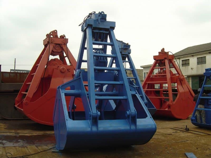 50t Four Rope Clamshell Grab