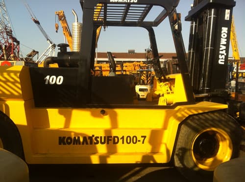 Used Komatsu Forklift FD100-7 in good conditi