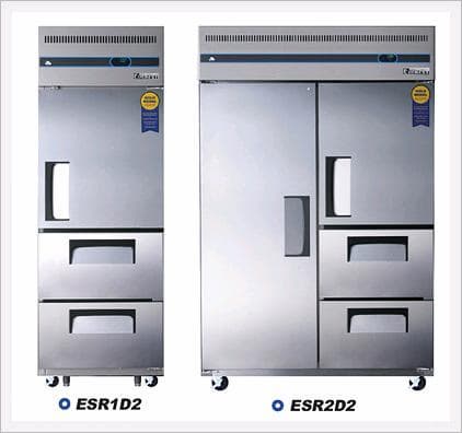Door & Drawer Combo Upright Reach-Ins Refrigerator