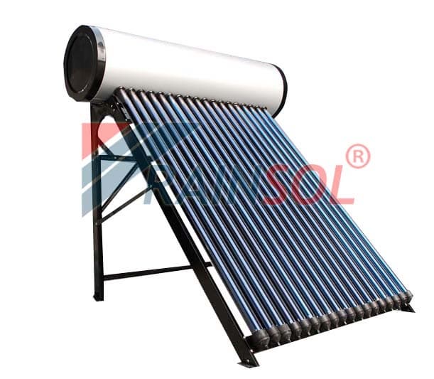 Compact high pressurized solar water heater