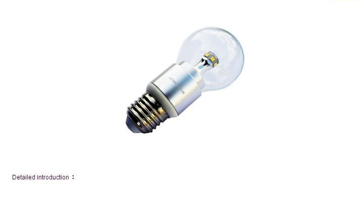 Led Candle Bulb-E27-4W