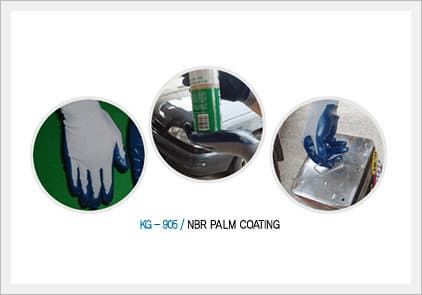NBR Palm Coated Gloves