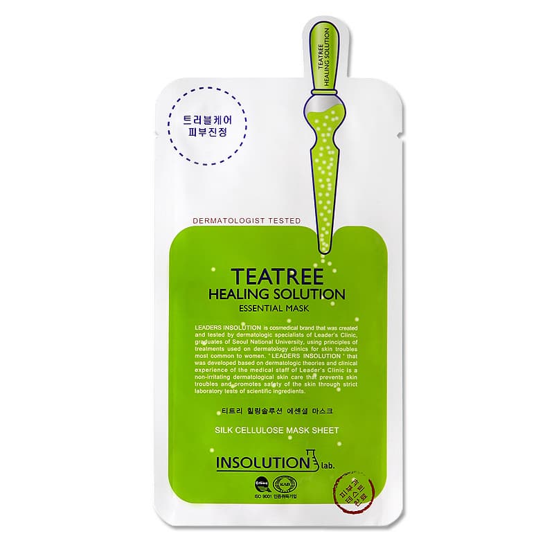 Leaders Insolution Teatree Healing Solution Essential Mask