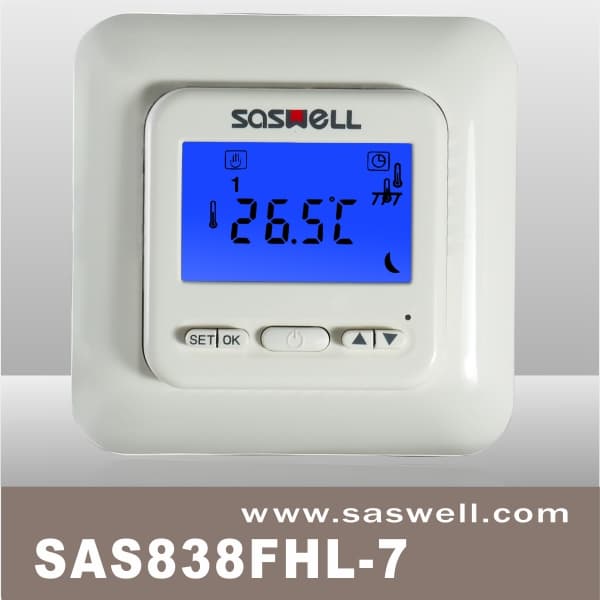 electric thermostat for floor heating with 16