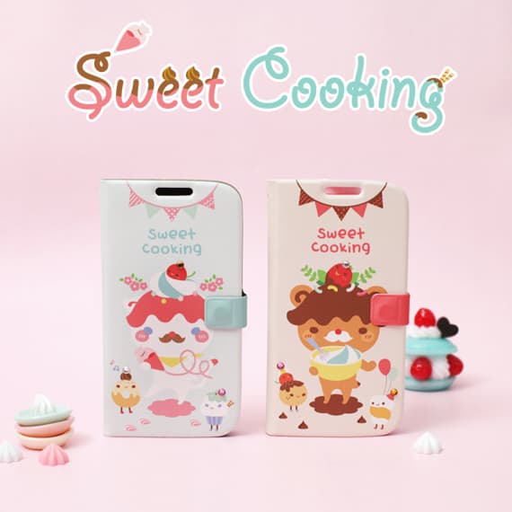 Sweet cooking - Choco bear , Mint cat