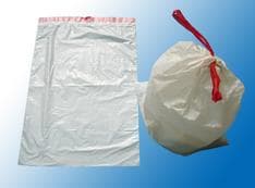 Garbage bag HDPE/LLDPE customized size and thickness