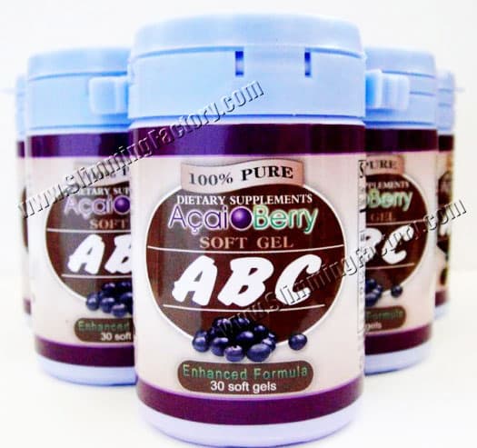 100% Original ABC Acai Berry Slimming Capsule
