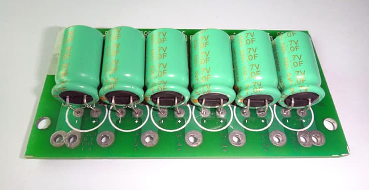 Super capacitor bank