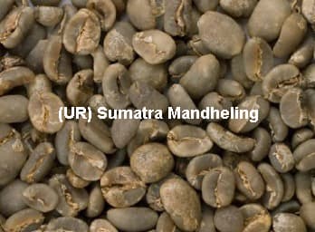 Unroasted Sumatra Mandheling