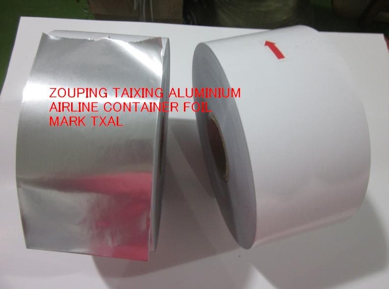 white lacquer aluminium foil material