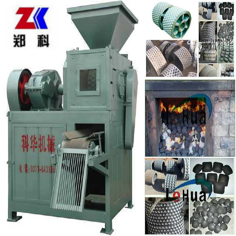Coal briquetting machine
