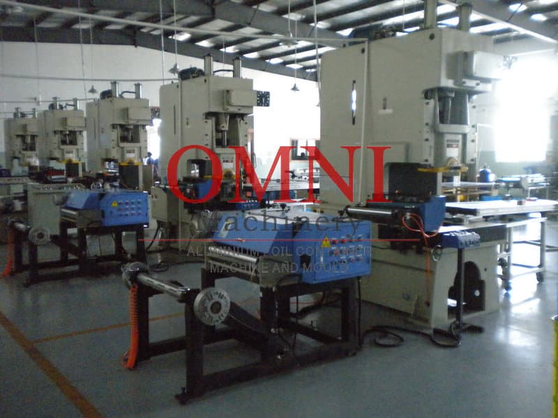 Auto Aluminium Foil Container Making Machine China OMNI-T45