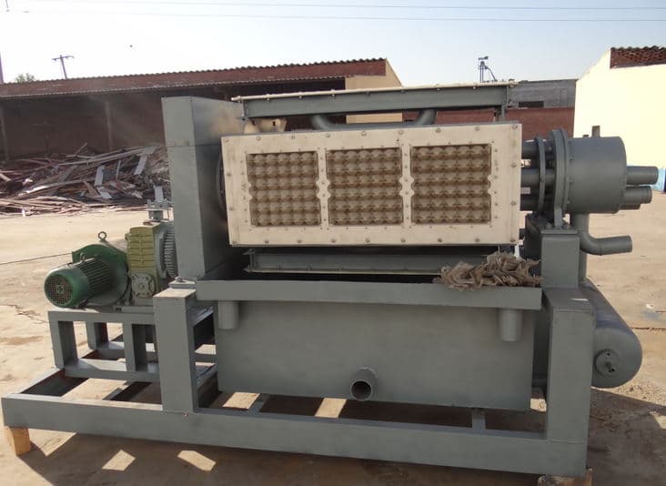 Small waste paper recycling machine