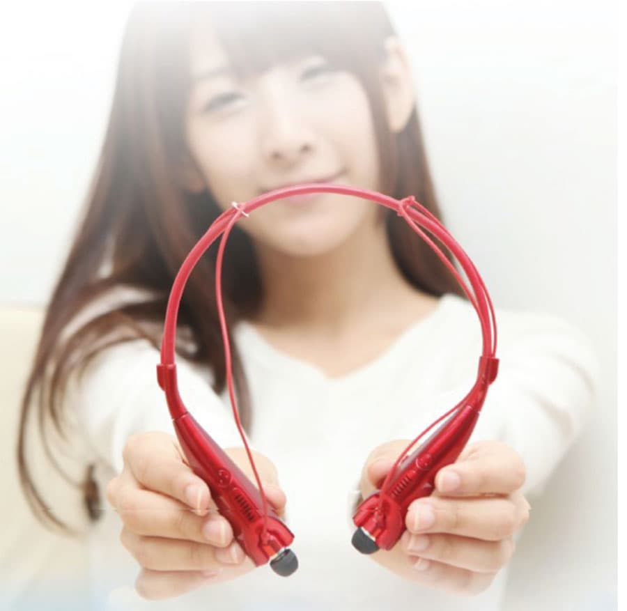 bluetooth stereo headphone with external spea