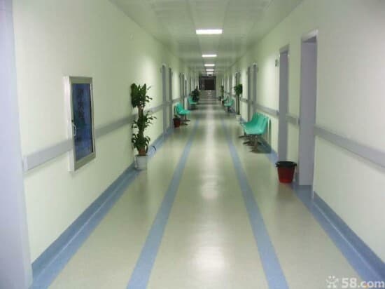 PVC hospital floor