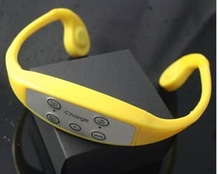 Bone conduction swimmer MP3 player with FM