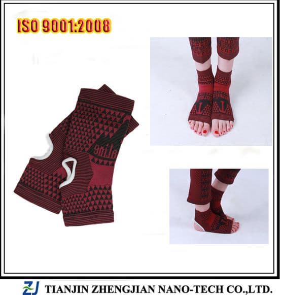 Magnetic elastic ankle guards