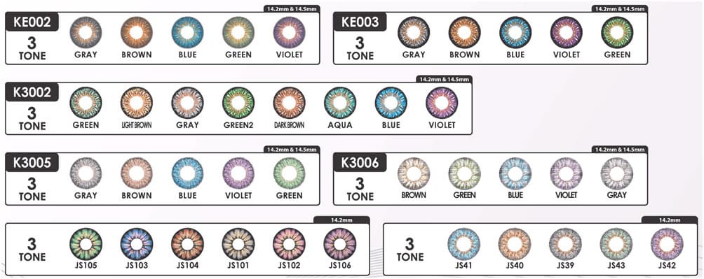 cosmetic color lens