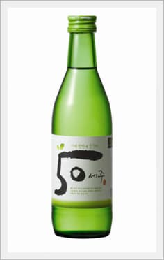 Korean Traditional Alcoholic Beverage '50Seju' (Rice Wine)