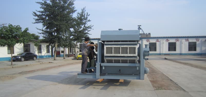 South asia egg tray pulp molding machine
