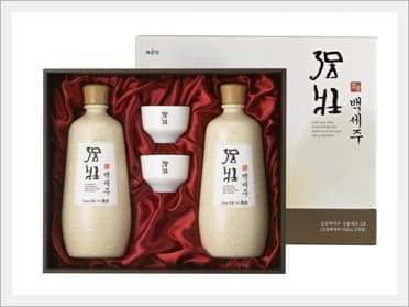 Korean Alcoholic Beverage 'Kang Jang Bek Se Ju Gift Set'