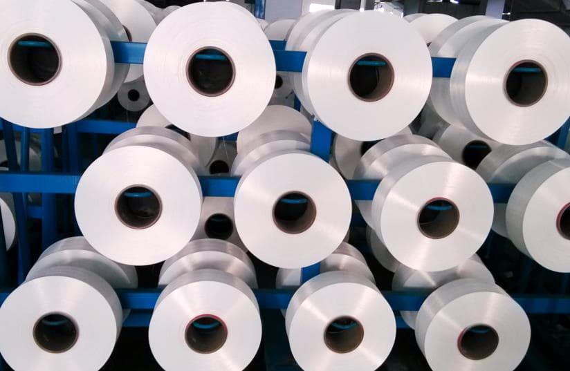 polyester FDY 150D 36F Semi dull SD Raw white