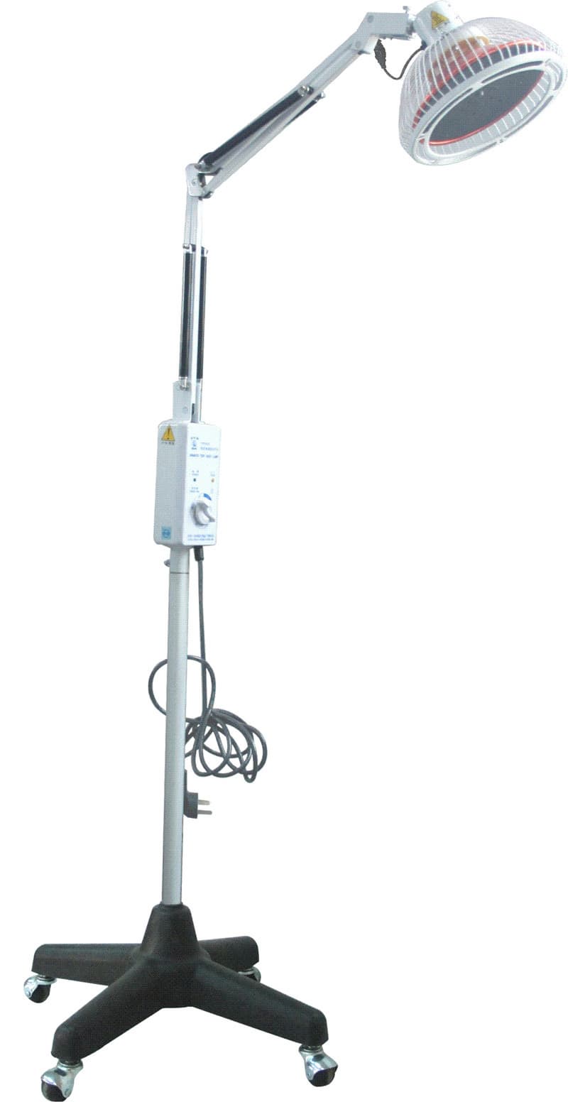 hwato TDP Heat Lamp, Floor-standing, Large Plate, Height Adjustable