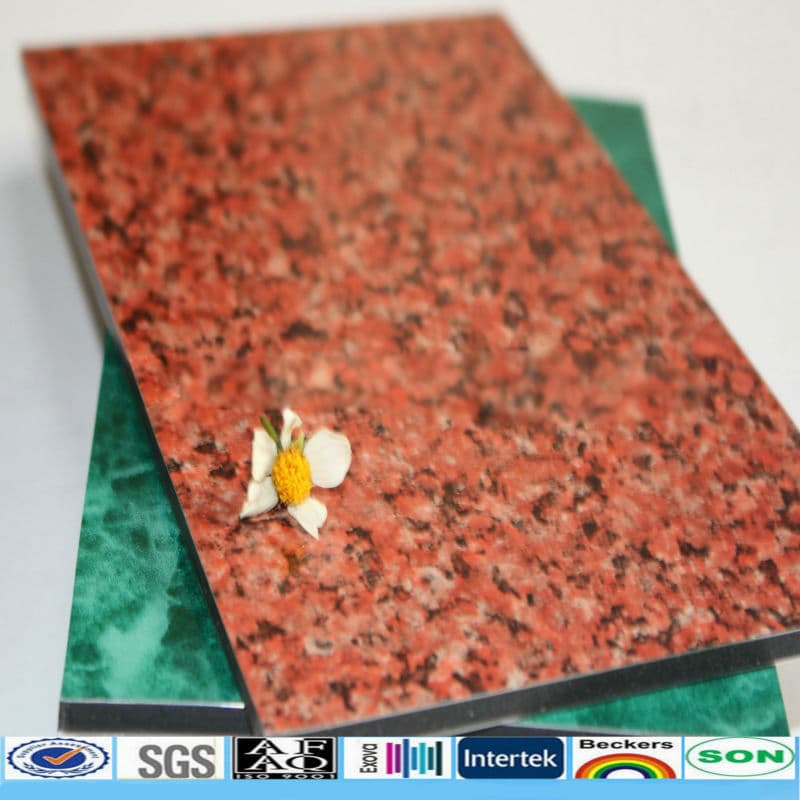 Fashion marble design acp for exterior wall