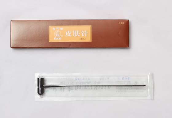 Hwato Sterile Disposable Dermal Needles, Double Heads